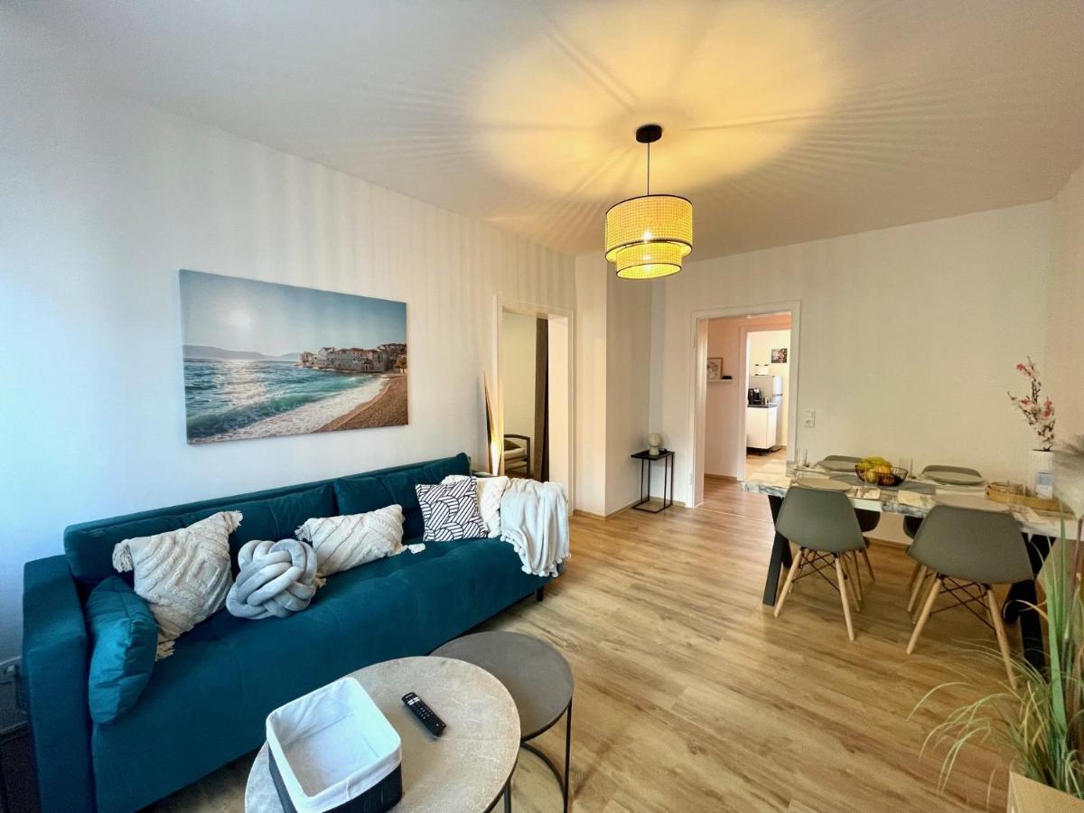 Downtown Apartment By Ninja Spaces - Kingsize-Bett, Kueche, Netflix, Terrasse Wuppertal Exteriör bild