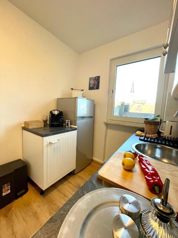 Downtown Apartment By Ninja Spaces - Kingsize-Bett, Kueche, Netflix, Terrasse Wuppertal Exteriör bild