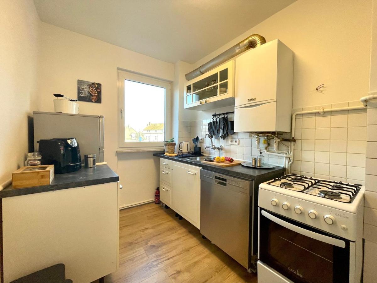 Downtown Apartment By Ninja Spaces - Kingsize-Bett, Kueche, Netflix, Terrasse Wuppertal Exteriör bild
