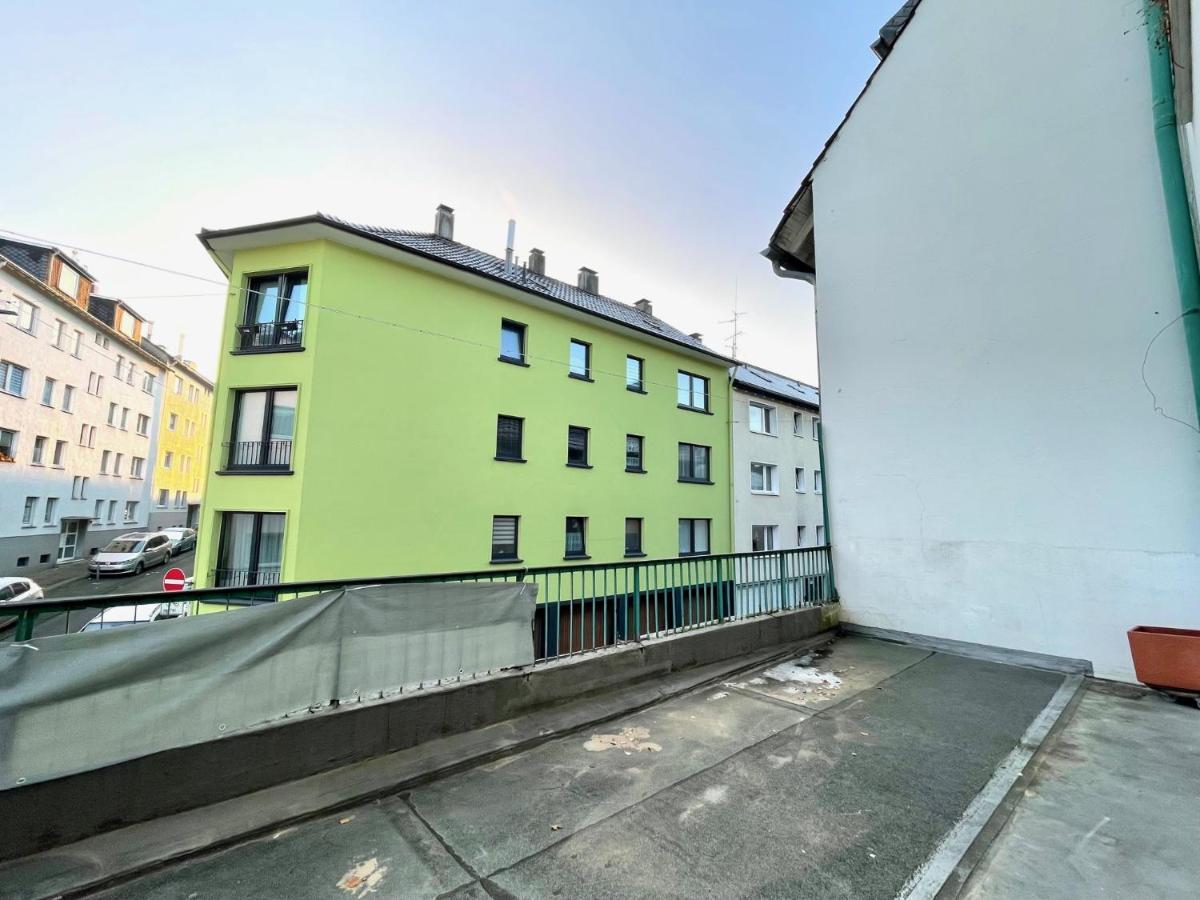 Downtown Apartment By Ninja Spaces - Kingsize-Bett, Kueche, Netflix, Terrasse Wuppertal Exteriör bild