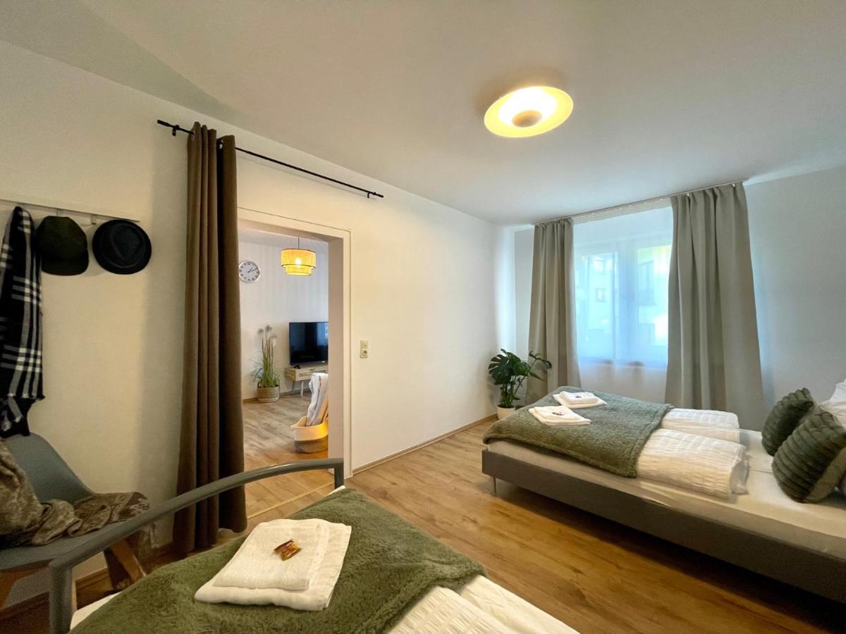 Downtown Apartment By Ninja Spaces - Kingsize-Bett, Kueche, Netflix, Terrasse Wuppertal Exteriör bild