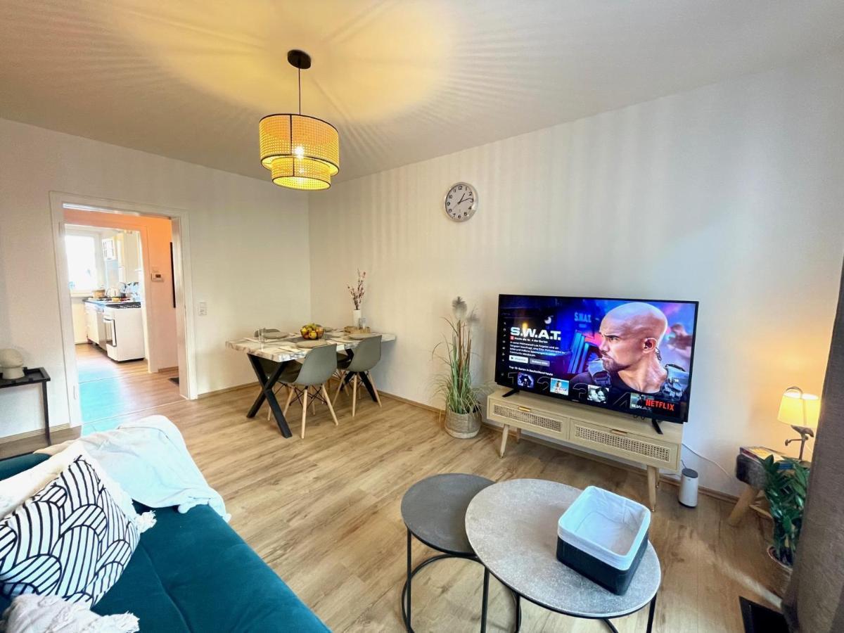 Downtown Apartment By Ninja Spaces - Kingsize-Bett, Kueche, Netflix, Terrasse Wuppertal Exteriör bild